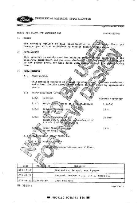 FORD S-M99G4620-A