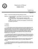 DOD DODD-5101.11