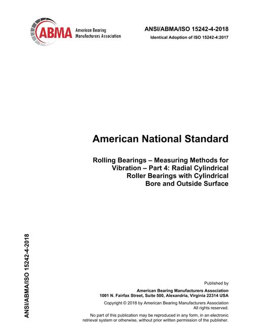 ABMA/ISO 15242-4-2018