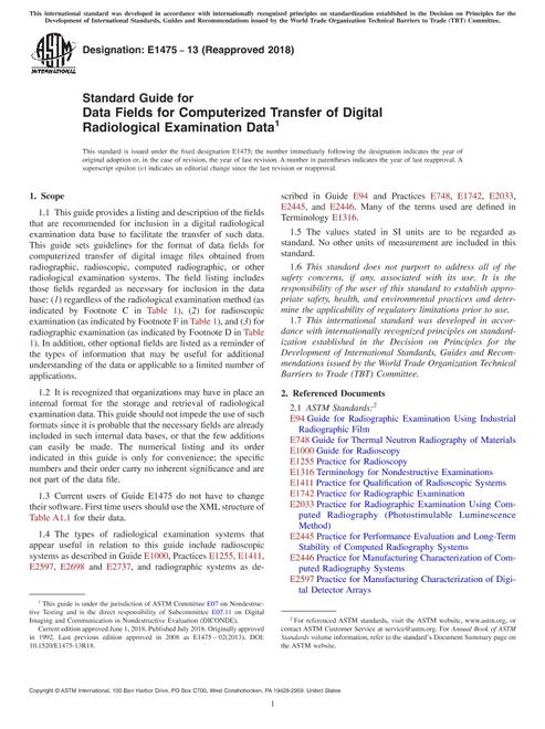 ASTM E1475-13(2018)
