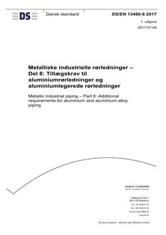 DANSK DS/EN 13480-8