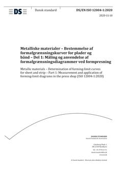 DANSK DS/EN ISO 12004-1