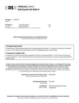 DANSK DSF/FPREN ISO 8502-9
