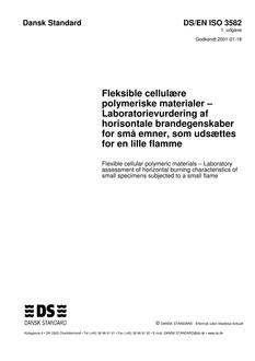 DANSK DS/EN ISO 3582