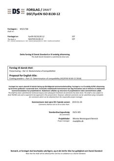 DANSK DSF/FPREN ISO 8130-12
