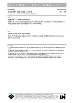 CEI UNI EN 60601-2-52