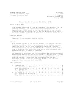 IETF RFC 3987