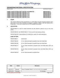 FORD WSB-M1H683-A
