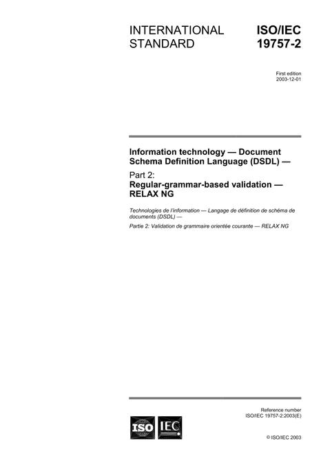 ISO/IEC 19757-2:2003