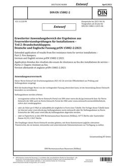 DIN EN 15882-2 - DRAFT