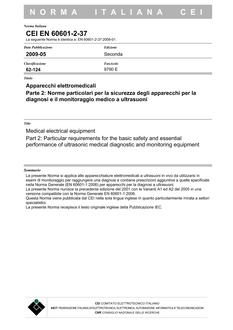 CEI EN 60601-2-37