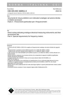 CEI EN IEC 60051-4