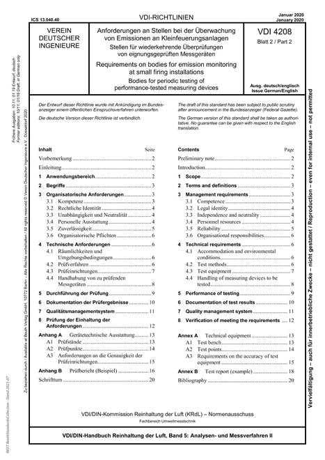 VDI VDI 4208 BLATT 2