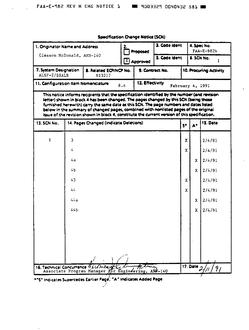 FAA FAA-E-982 REV H CHG NOTICE 1