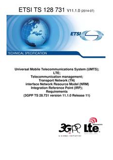 ETSI TS 128 731