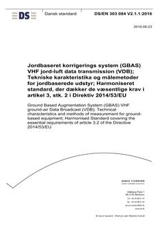 DANSK DS/EN 303 084 V2.1.1