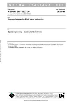 CEI UNI EN 16603-20
