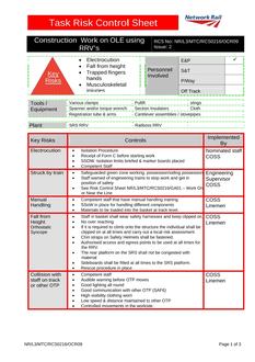 NR NR/L3/MTC/RCS0216/OCR09 ISSUE 2