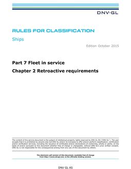 DNV DNVGL-RU-SHIPS PART 7 CHAPTER 2