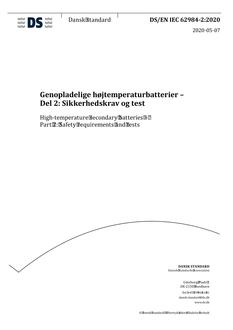 DANSK DS/EN IEC 62984-2