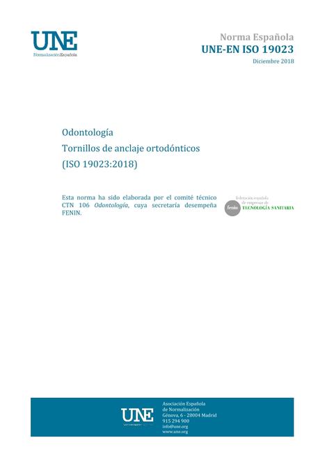 AENOR UNE-EN ISO 19023