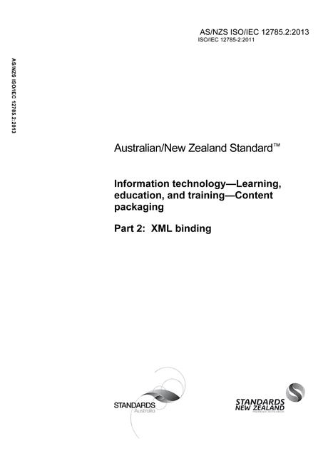 AS/NZS ISO/IEC 12785.2:2013