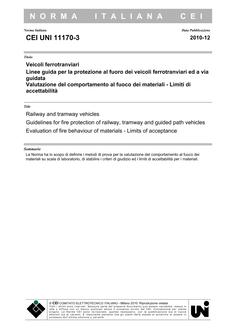 CEI UNI 11170-3