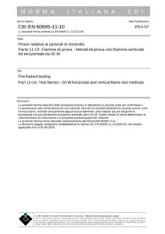 CEI EN 60695-11-10