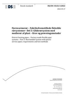 DANSK DS/EN 15632-3