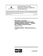 CAN/CSA-ISO/IEC 8482-01 (R2014)