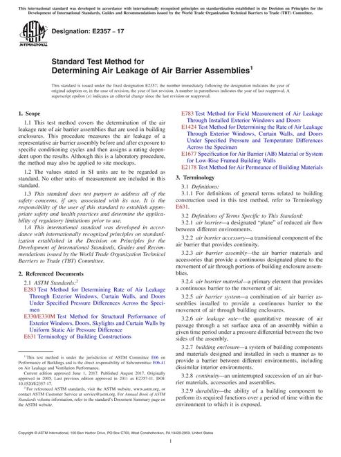 ASTM E2357-17