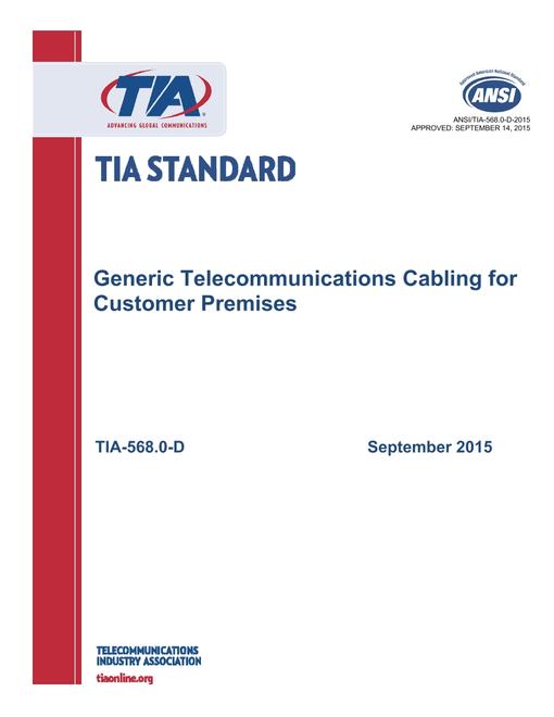 TIA ANSI/TIA-568.0-D