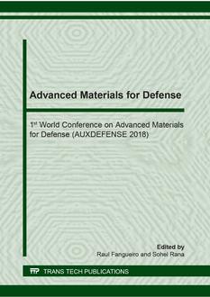 Advanced Materials for Defense - 1st World Conference on Advanced Materials for Defense (AUXDEFENSE 2018)