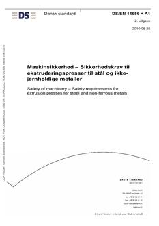 DANSK DS/EN 14656 + A1