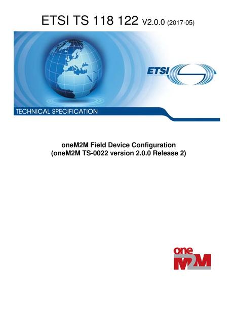 ETSI TS 118 122