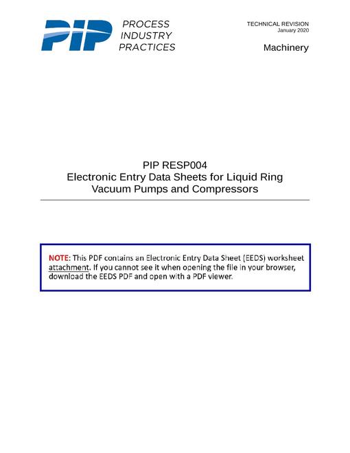 PIP RESP004 EEDS
