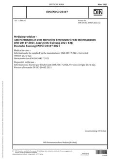 DIN EN ISO 20417