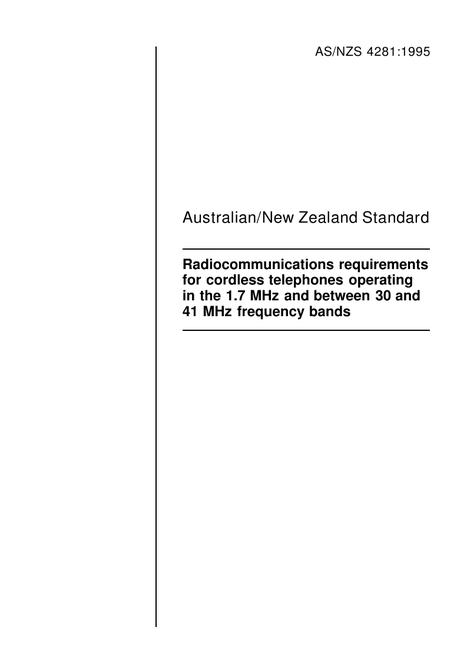 AS/NZS 4281:1995