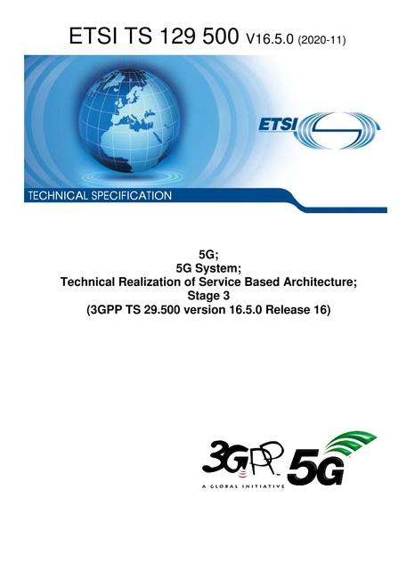 ETSI TS 129 500