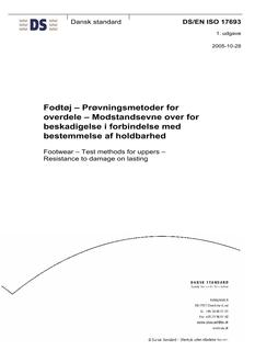 DANSK DS/EN ISO 17693