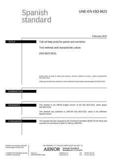 AENOR UNE-EN ISO 8623