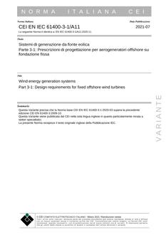 CEI EN IEC 61400-3-1