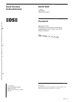 DANSK DS/EN 2592