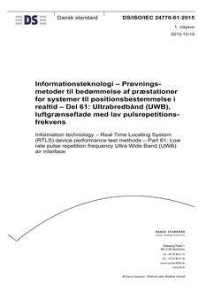 DANSK DS/ISO/IEC 24770-61