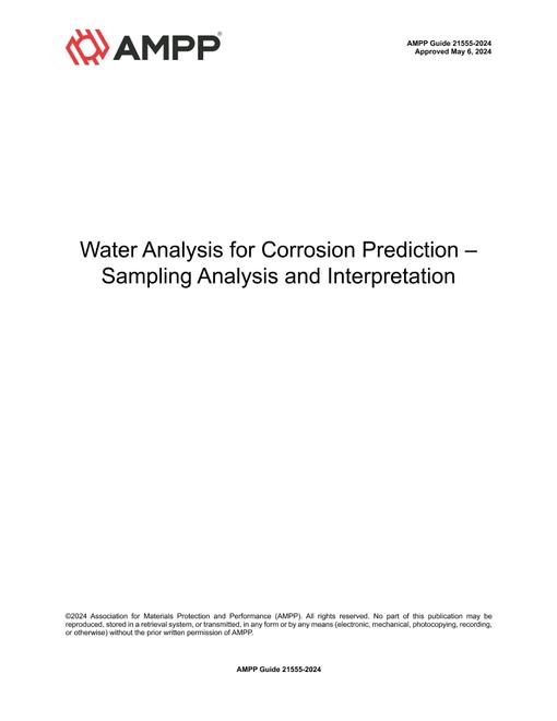 NACE AMPP Guide 21555-2024