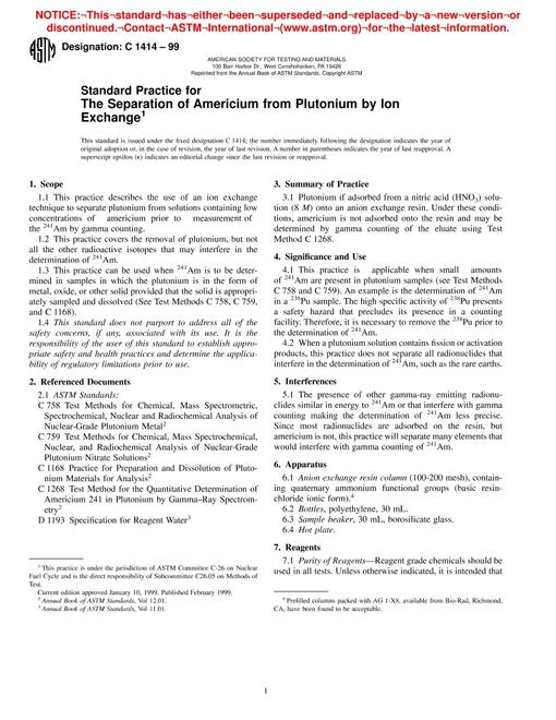 ASTM C1414-99