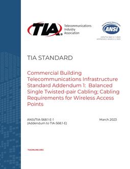 TIA ANSI/TIA-568.1-E