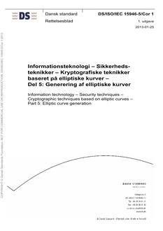 DANSK DS/ISO/IEC 15946-5