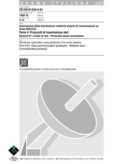 CEI EN 61334-4-61