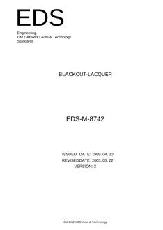 GMKOREA EDS-M-8742